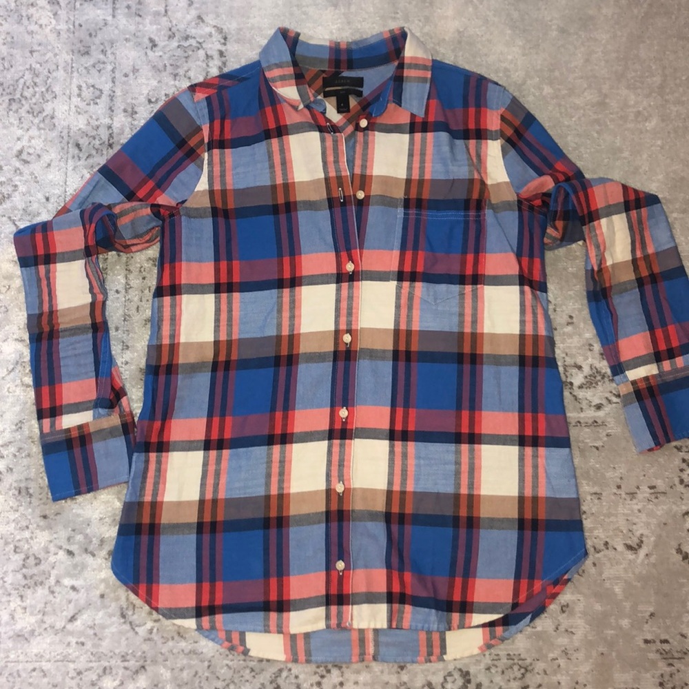 J Crew Plaid Shirt